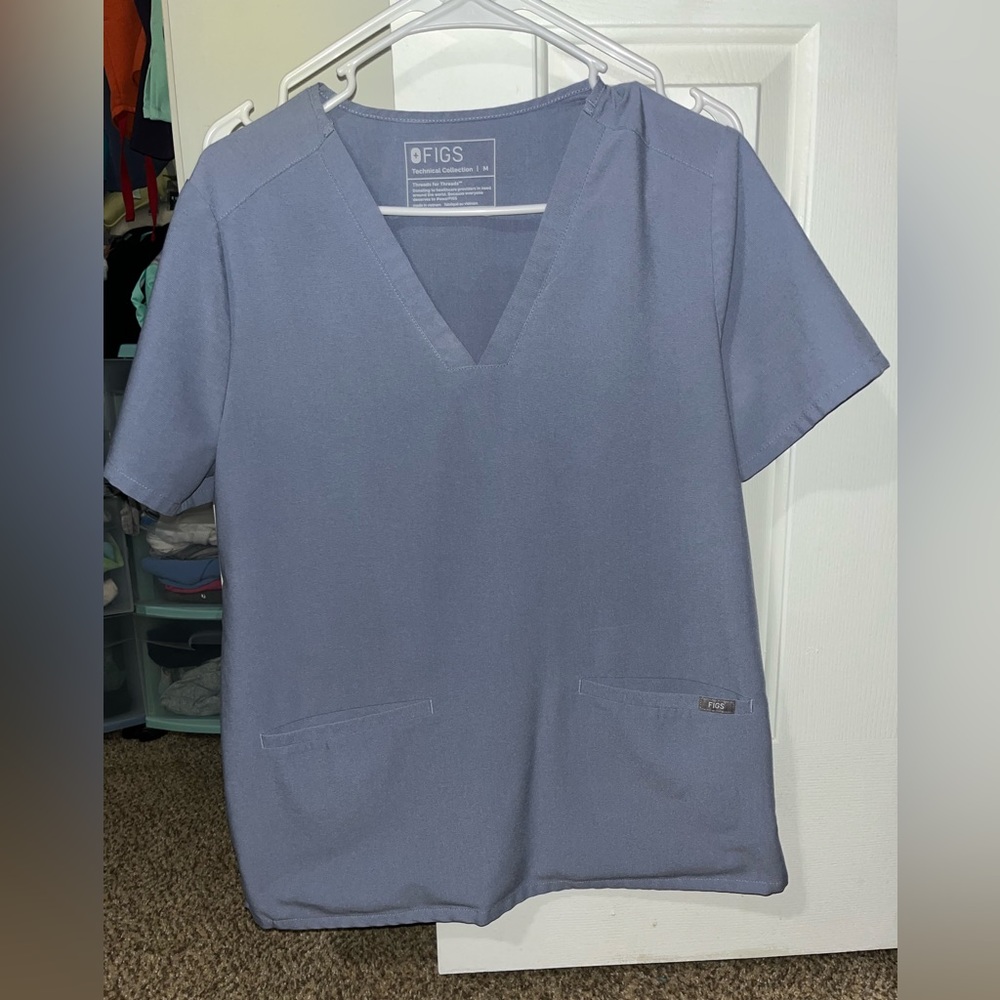 Figs One Pocket Womans Scrub Top